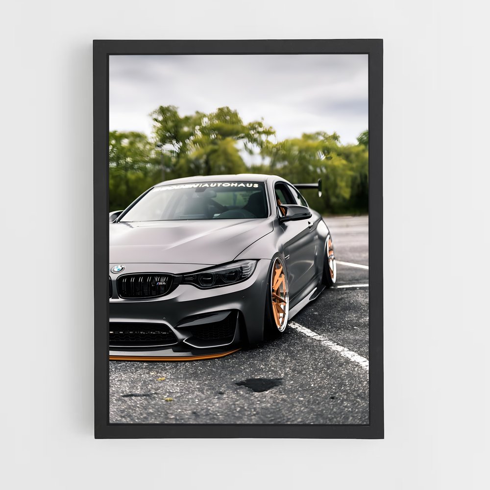 Poster M4 GTS Éclipse – affiche BMW (vue 2)